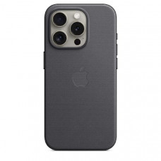 Чехол Apple FineWoven with MagSafe для iPhone 15 Pro Black / Midnight (черный /темная ночь)
