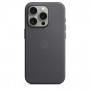 Чехол Apple FineWoven with MagSafe для iPhone 15 Pro Black / Midnight (черный /темная ночь)