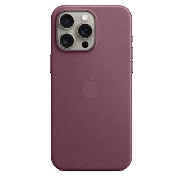 Чехол Apple FineWoven with MagSafe для iPhone 15 Pro Max Mulberry (Шелковица / фиолетовый)