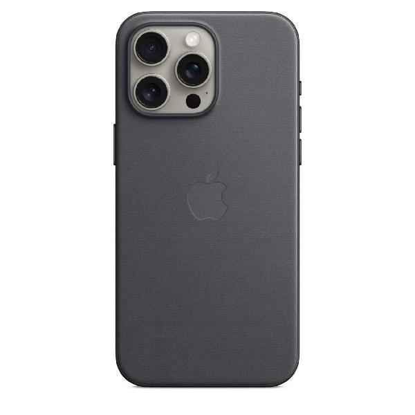 Чехол Apple FineWoven with MagSafe для iPhone 15 Pro Max Black / Midnight (черный /темная ночь)