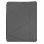 Защитный чехол-книжка Logfer на iPad 2/3/4 серый TPU (Grey)