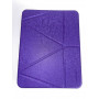 Защитный чехол Logfer на iPad 10.2 фиолетовый кожзам