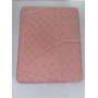 Защитный чехол Logfer на iPad 12.9 2020 розовый chanel