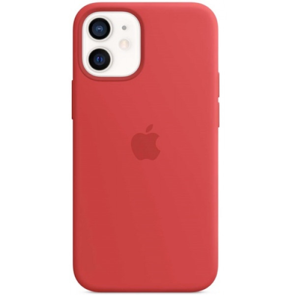 Чехол Apple Silicone MagSafe для iPhone 12 mini (PRODUCT)RED