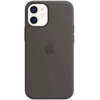 Чехол Apple Silicone MagSafe для iPhone 12 mini Black