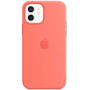 Чехол Apple Silicone MagSafe для iPhone 12/12 Pro Pink Citrus