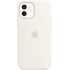 Чехол Apple Silicone MagSafe для iPhone 12/12 Pro White