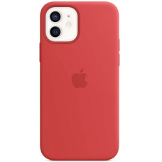 Чехол Apple Silicone MagSafe для iPhone 12/12 Pro (PRODUCT)RED