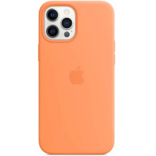 Чехол Apple Silicone MagSafe для iPhone 12 Pro Max Kumquat