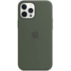 Чехол Apple Silicone MagSafe для iPhone 12 Pro Max Silicone Cypress Green