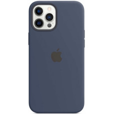 Чехол Apple Silicone MagSafe для iPhone 12 Pro Max Deep Navy