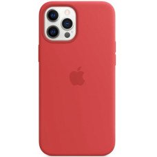 Чехол Apple Silicone MagSafe для iPhone 12 Pro Max (PRODUCT)RED