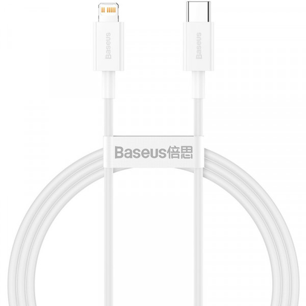 Кабель Baseus Superior Series Fast Charging PD 20W USB Type-C (m) - Lightning (m) 2м - Белый (CATLYS-C02)
