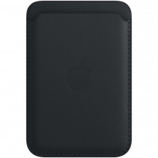 Кардхолдер для Apple iPhone Leather Wallet MagSafe Midnight, темная ночь (MM0Y3)