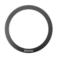 Пластины MagSafe Baseus Halo Series Magnetic Metal Ring 2шт, Черная