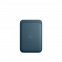 Кардхолдер Apple iPhone FineWoven Wallet MagSafe Pacific Blue, Тихоокеанский синий
