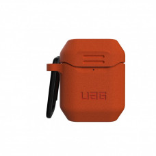 Чехол UAG Silicone Case для AirPods 1/2 оранжевый (Orange)