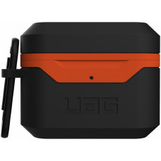 Чехол UAG Standard Issue Hard case для AirPods 3 черно-оранжевый (Black-Orange)