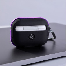 Защитный чехол K-DOO CRASHGUARD (TPU+Metal) на Airpods 3 фиолетовый (Purple)