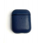 Чехол защитный K-DOO LuxCraft (PC+PU Leather) на Airpods 1/2 синий (Blue)