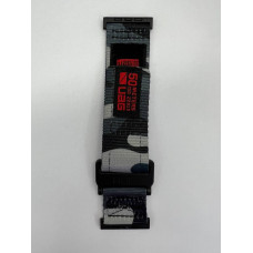 Ремешок кожаный UAG Active Camo для Apple Watch серый камуфляж 42/44/45mm (Grey)