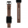 Ремешок кожаный UAG Leather для Apple Watch коричневый 42/44/45mm (Brown)