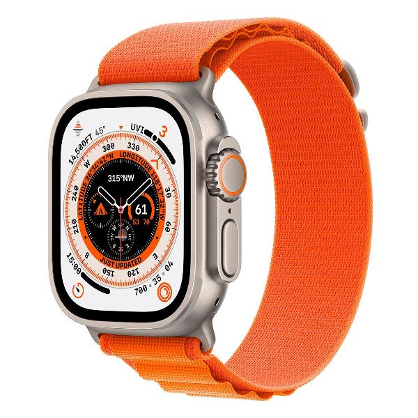 Ремешок Spigen DuraPro Flex Band для Apple Watch 42/44/45/49 mm, оранжевый (Orange Alpine)