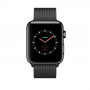 Apple Watch Series 3 42mm Space Black корпус из стали черный браслет миланская петля