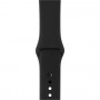 Apple Watch Series 3 42mm Space Gray корпус из алюминия черный спортивный ремешок