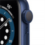 Apple Watch Series 6, 40 мм, алюминий тёмно-синего цвета, спортивный ремешок цвета «тёмный ультрамарин»