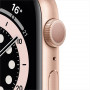 Apple Watch Series 6, 44 мм, алюминий золотистого цвета, спортивный ремешок цвета «розовый песок»