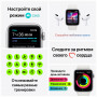 Apple Watch SE, 40 мм, алюминий серебристого цвета, спортивный ремешок белого цвета