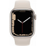 Apple Watch Series 7, 41 мм, алюминий цвета «сияющая звезда», спортивный ремешок «сияющая звезда»