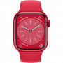 Apple Watch Series 8, 41 мм, алюминий красного цвета, ремешок из силиконовых нитей (PRODUCT)RED