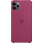 Чехол Apple Silicone Case для iPhone 11 Pro Max Pomegranate силиконовый розовый