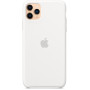 Чехол Apple Silicone Case для iPhone 11 Pro Max White силиконовый белый