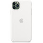 Чехол Apple Silicone Case для iPhone 11 Pro Max White силиконовый белый