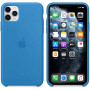 Силиконовый чехол Apple Silicone Case для iPhone 11 Pro Surf Blue синий
