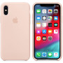 Чехол Apple Silicone Case для iPhone XS Max Pink Sand силиконовый розовый