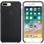 Чехол Apple для iPhone 8 Plus/7 Plus Silicone Case Black черный