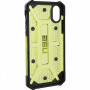 Чехол UAG Plasma Series Case для  iPhone X/XS зеленый (Citron)