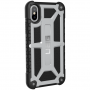 Чехол UAG Monarch Series Case для iPhone X/XS серебро (Platinum)