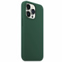 Чехол Apple Leather Case для Apple iPhone 12 Pro Max with MagSafe зеленый (Forest Green)