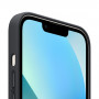 Чехол Apple Leather Case для Apple iPhone 13 with MagSafe черный (Midnight)