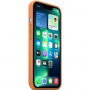 Чехол Apple Leather Case для Apple iPhone 13 Pro with MagSafe золотой апельсин (Golden Brown)