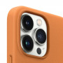 Чехол Apple Leather Case для Apple iPhone 13 Pro Max with MagSafe коричневый (Golden Brown)