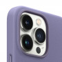 Чехол Apple Leather Case для Apple iPhone 13 Pro Max with MagSafe фиолетовый (Wisteria)