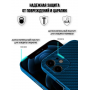 Чехол K-Doo Case Air Carbon для Apple iPhone 12 Mini синий (Blue)