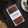 Чехол K-Doo Case KEVLAR для Apple iPhone 12 Mini светло-красный (M Pattern)