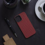 Чехол K-Doo Case KEVLAR для Apple iPhone 12/12 Pro светло-красный (M Pattern)